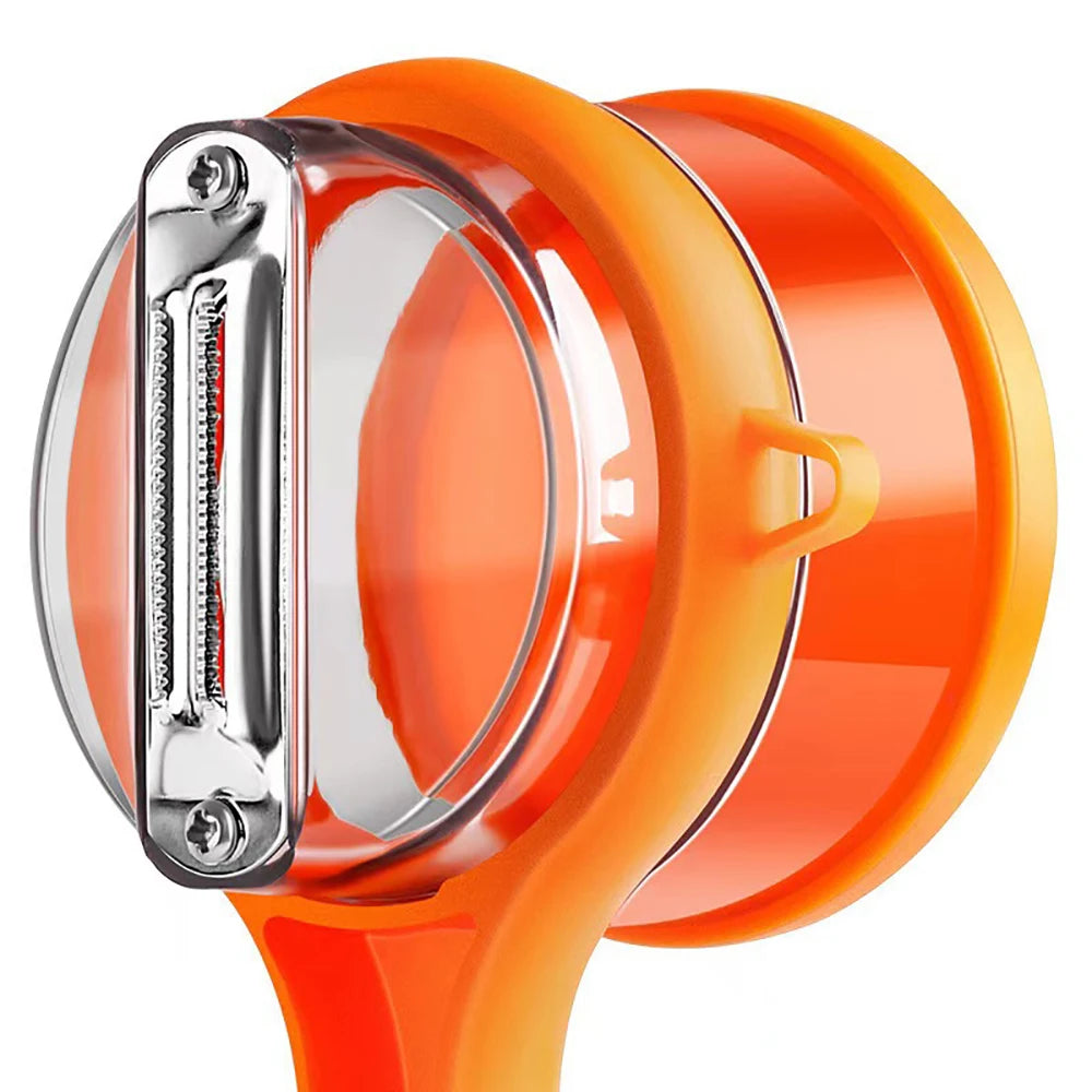 Multifunctional Peeler With Storage