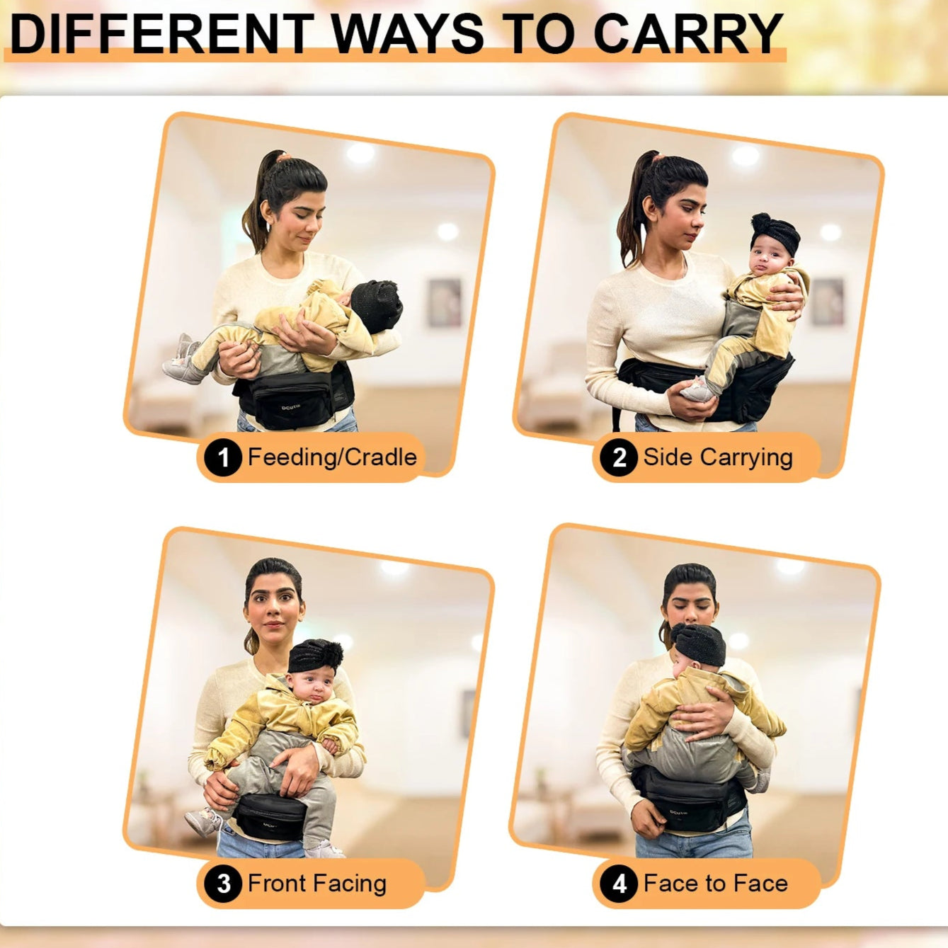 Adjustable Baby Hip Carrier