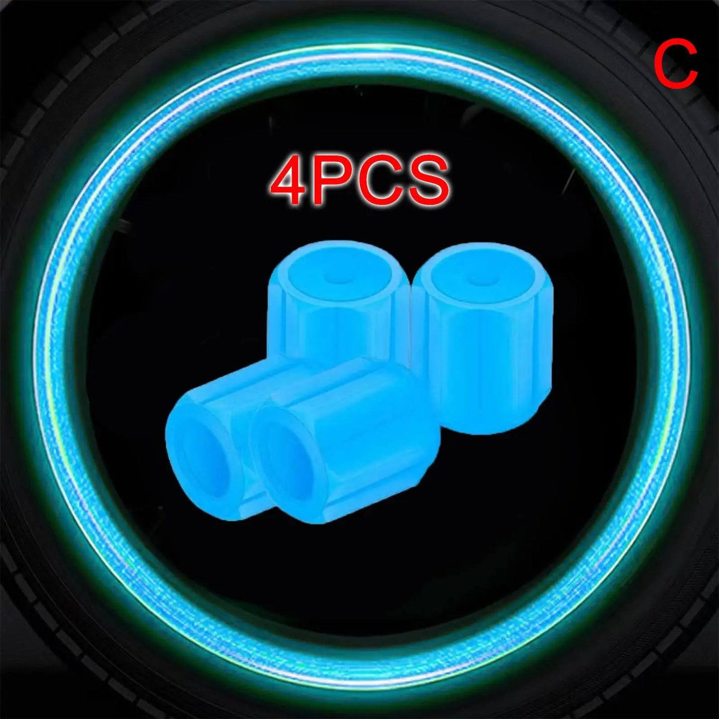 Luminous Tire Valve Caps