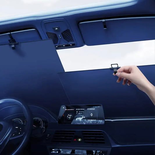 Retractable Windshield Sunshade