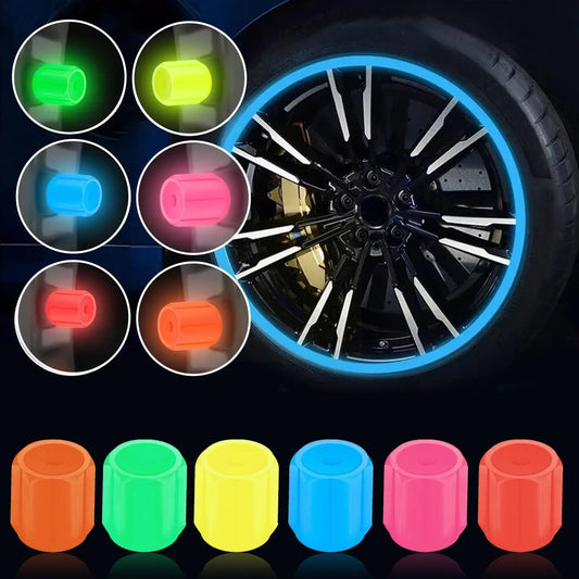 Luminous Tire Valve Caps