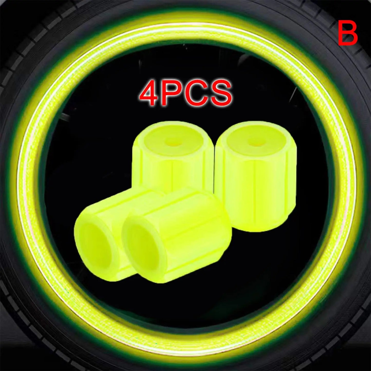 Luminous Tire Valve Caps