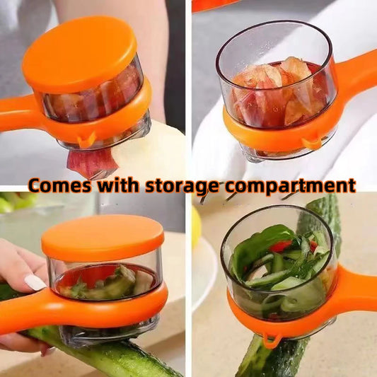 Multifunctional Peeler With Storage