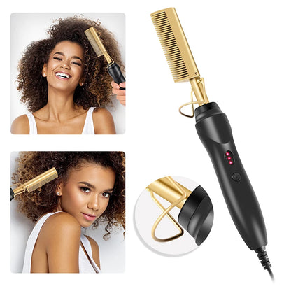 2 in 1 Electric Hair Straightener