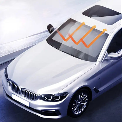 Retractable Windshield Sunshade