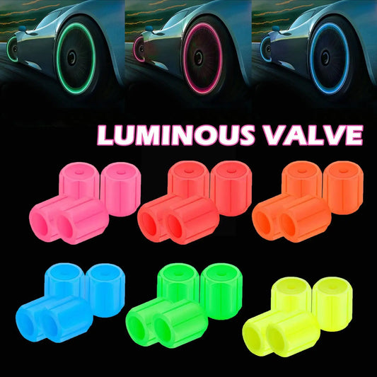 Luminous Tire Valve Caps