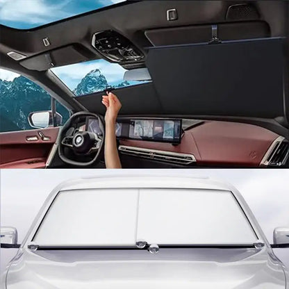 Retractable Windshield Sunshade
