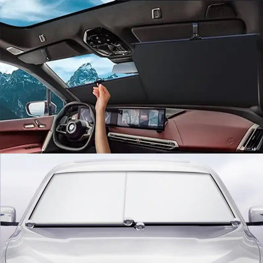 Retractable Windshield Sunshade