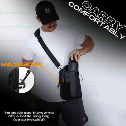 Magnetic Water Bottle Bag For Gym