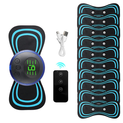 Remote Control Mini Portable EMS Neck Massager
